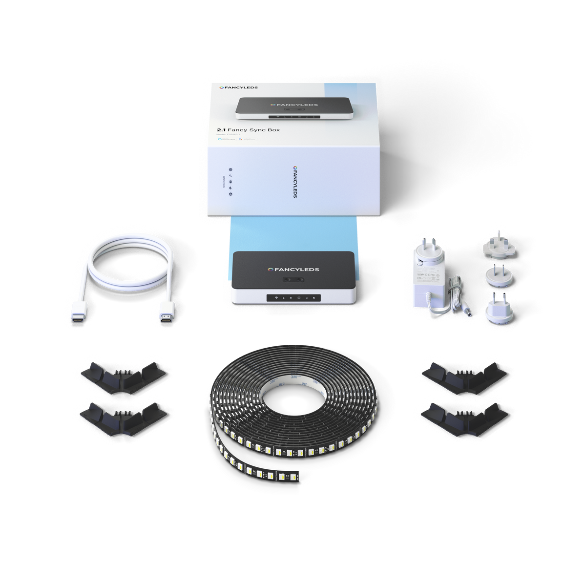 2.1 Fancy Sync Box kit contents