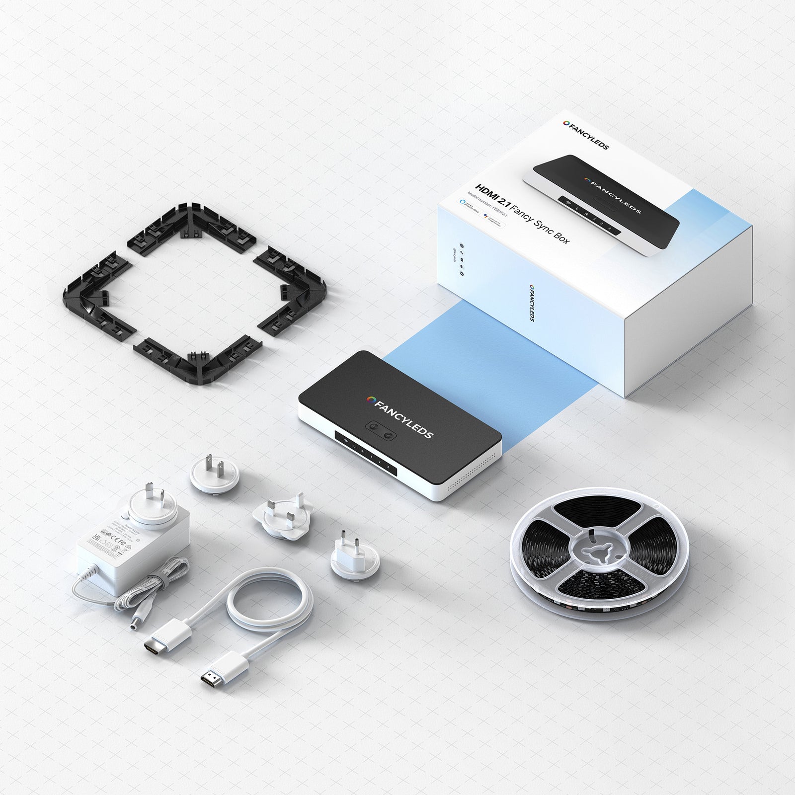 Fancyleds | HDMI Sync Box & Synced Ambient Backlighting