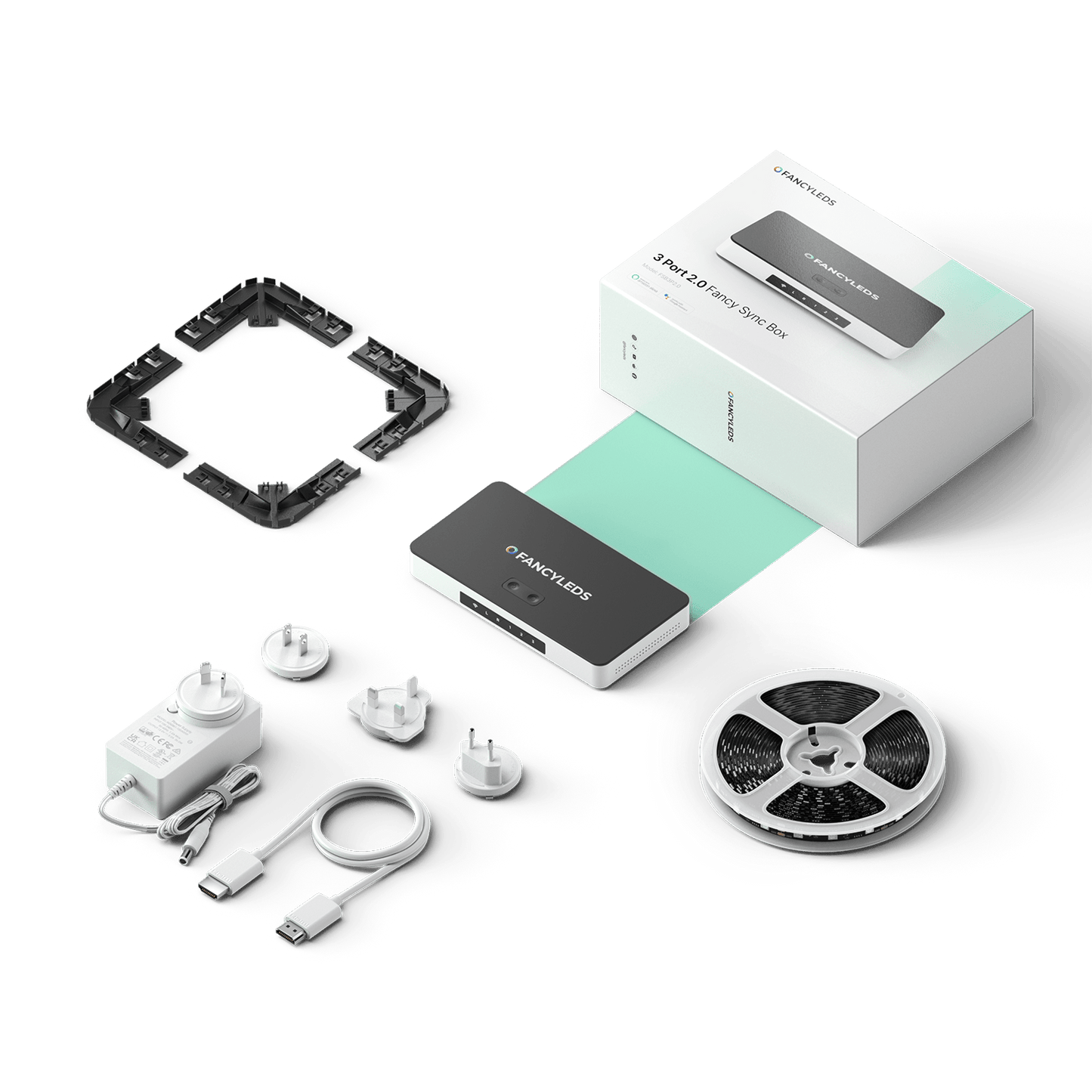 3 Port 2.0 Fancy Sync Box
