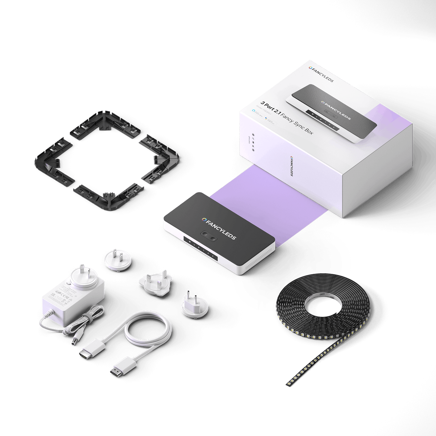 3 Port 2.1 Fancy Sync Box