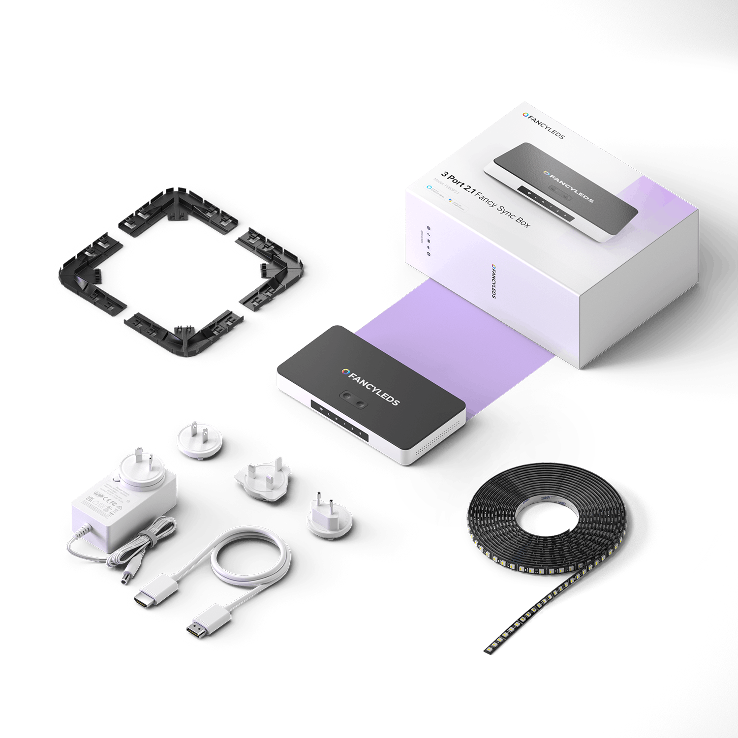 3 Port 2.1 Fancy Sync Box